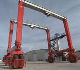 Tire Small Mobile Gantry Crane Multiple Configurations With Varying Load Capacities