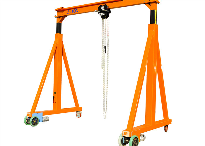 0.5t-30t Customized Small Portable Gantry Crane With 4 Wheels