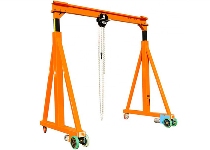 0.5t-30t Customized Small Portable Gantry Crane With 4 Wheels