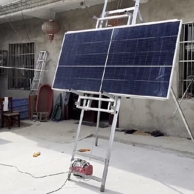 Nhà máy bán Photovoltaic Panel Lift phổ biến ở châu Âu Capacity 200kg Lifting height 4-18m