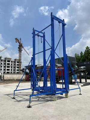 Thang máy nâng giàn giáo điện 500Kg 6m Chiều cao được thực hiện bởi ống thép Giàn giáo nâng điện